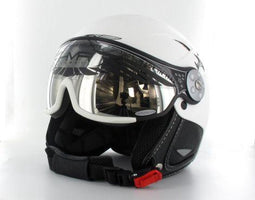 HMR - Skihelm - Leder - Unisex - Maat XL - Basic Matt White