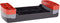 HMS AS003 Aerobic Fitness Stepbank (Rood, 2-traps, Verstelbaar)
