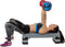 HMS AS005 Aerobic Fitness Stepbank (Zwart, 3-traps, Verstelbaar)