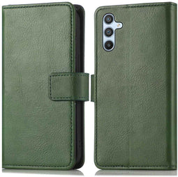 imoshion Samsung Galaxy A34 (5G) - Luxe Bookcase - 3 pasjes - Groen