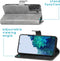 iMoshion Hoesje Geschikt voor Samsung Galaxy S21 Hoesje Met Pasjeshouder - iMoshion Luxe Bookcase - Grijs