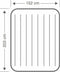 Luchtmatras Intex 152 x 25 x 203 cm (3 Stuks)