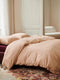 ESSENZA Belen - Dekbedovertrek Lits-Jumeaux - Bamboe jacquard - Rose - 240x200/220 cm