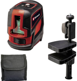 Einhell TC-LL 2 G - Kruislijnlaser - Werkbereik 16 m - Zelfnivellerend - Groene laser - Incl. opbergtas