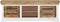 vidaXL - Tv-meubel - 118x30x40 - cm - massief - mangohout