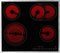 Hanseatic MC-HF662B - Inbouw keramische kookplaat - 4 HiLight-kookzones - Glaskeramiek