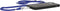 Mobiparts Universal - Telefoonkoord - Verstelbaar tot 1.50 meter - Blauw