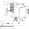 Bauknecht B7ihf60tuc - Inbouw Vaatwasser 60cm - MaxiSpace - ProComfort besteklade
