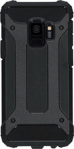 iMoshion Hoesje Geschikt voor Samsung Galaxy S9 Hoesje - iMoshion Rugged Xtreme Backcover - Zwart