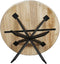 StarFurn Eettafel Ferris Eiken Rond 110cm Naturel