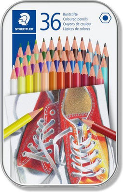 Kleurpotloden staedtler 175 6kantig 36 st ass | 6 stuks