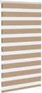 vidaXL - Zebra - Blind - 70x150 - cm - stofbreedte - 65,9 - cm - polyester - zandbruin