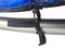 AMIGO Trampoline Basic - Met Veiligheidsnet, Ladder en Veilige Rand - Rond 244 cm - Blauw