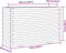 vidaXL - Plantenbak - 110x40x72 - cm - massief - grenenhout