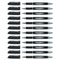 Boligrafo de tinta líquida Uni-Ball Rollerball Jestsream SX-210 Zwart 1 mm (12 Onderdelen)