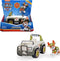 PAW Patrol - Tracker's Jungle Cruiser - speelgoedauto met speelfiguur