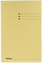 Esselte dossiermap geel, ft folio 50 stuks
