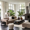 Riviera Maison Salontafel - 5th Avenue Coffee Table - Zwart - Eikenhout