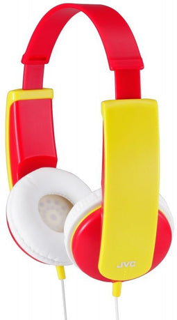 JVC HA-KD5 - On-Ear Koptelefoon - Volume begrensd - Geel Rood
