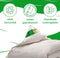 Ten Cate GreenComfort NEXTLIFE - Donzen 4-Seizoenen Dekbed - 260x220 cm - Gerecycled Dons - Wit