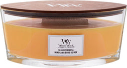 Woodwick Heartwick Flame Ellipse Geurkaars - Seaside Mimosa