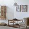 Middenstuk Alexandra House Living Gouden Ijzer 41 x 5 x 77 cm Laken