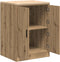 vidaXL - Garagekast - 60x51x85 - cm - massief - grenenhout - artisan - eikenkleurig
