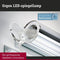 Paulmann Orgon - LED-spiegellamp - IP44 3000K 835lm 10,5W Chroom