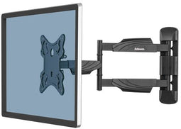 Fellowes Full Motion - Muurbeugel - Verticaal kantelbaar Kabelmanagement - Max 55" (1x)