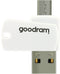 Goodram AO20 - Geheugenkaartlezer - microSD microSDHC - Wit