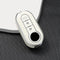 Autosleutel hoesje - TPU Sleutelhoesje - Sleutelcover - Autosleutelhoes - Geschikt voor Fiat 500 - wit - A3 - Fiat 500, Fiat 500L, Fiat 500X, Fiat 500, Fiat Tipo, Fiat Punto, Fiat Egea, Fiat Doblo, Fiat Scudo, Fiat Ducato, Fiat Panda, Abarth - Auto
