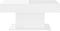 vidaXL - Salontafel - 96x50x45 - cm - bewerkt - hout - hoogglans - wit