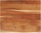 vidaXL - Bureaublad - rechthoek - natuurlijke - rand - 100x80x2,5 - cm - acaciahout