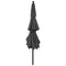 Parasol 3-laags met aluminium paal 3,5 m antracietkleurig