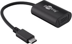 Goobay 38531 - USB-C™ naar VGA - 1920 x 1080p @ 60 Hz - Zwart