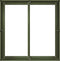 vidaXL - Plantenbak - 80x80x40 - cm - koudgewalst - staal - olijfgroen