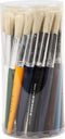 Kwasten voor Kinderen, b: 15 mm, l: 19 cm, 30 stuks