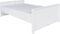 Bopita Bobby bed 140x200 met laag hoofdeinde - Wit