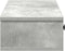 vidaXL - Wandschap - met - lades - 100x37,5x19 - cm - bewerkt - hout - betongrijs