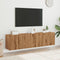 vidaXL - Tv-meubels - 2 - st - wandgemonteerd - 80x30x41cm - artisanaal - eikenkleur