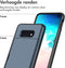 iMoshion Hoesje Geschikt voor Samsung Galaxy S10e Hoesje - Ruimte voor 2 pasjes - iMoshion Backcover met pasjeshouder - Donkerblauw