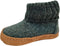 Bergstein Cozy Lux Sloffen - Unisex Junior - Scheerwol - Seagreen - Maat 27