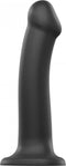 Strap-On-Me Semi-Realistische Dildo met zuignap - zwart - maat L