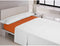 Verstelbaar onderlaken Happy Home MIX COLORS Oranje Bed van 180 180 x 200 + 30 cm