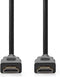 Nedis High Speed HDMI-Kabel - HDMI Male naar HDMI Male - 1080p@60Hz - 1.50 m - Zwart