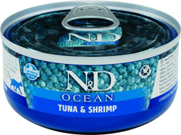 Farmina N&D Cat Ocean Sea Small Tuna & Shrimp 80g
