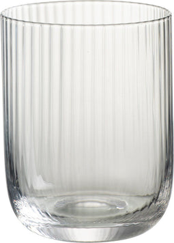 J-Line glas Kyle - glas - transparant - 6 stuks