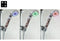 Home&Comfort LED-Douchekop met Tempratuur weergave & Mineraalparels - 28 x 10 x 9 cm