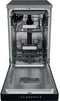 Whirlpool WSFO 3O34 PF - Vrijstaande vaatwasser 45cm - 8p 10 couverts 44 dB(A) - RVS