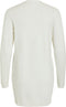 VILA VIRIL OPEN LS KNIT CARDIGAN - Dames - Halflang - Wit - Maat L